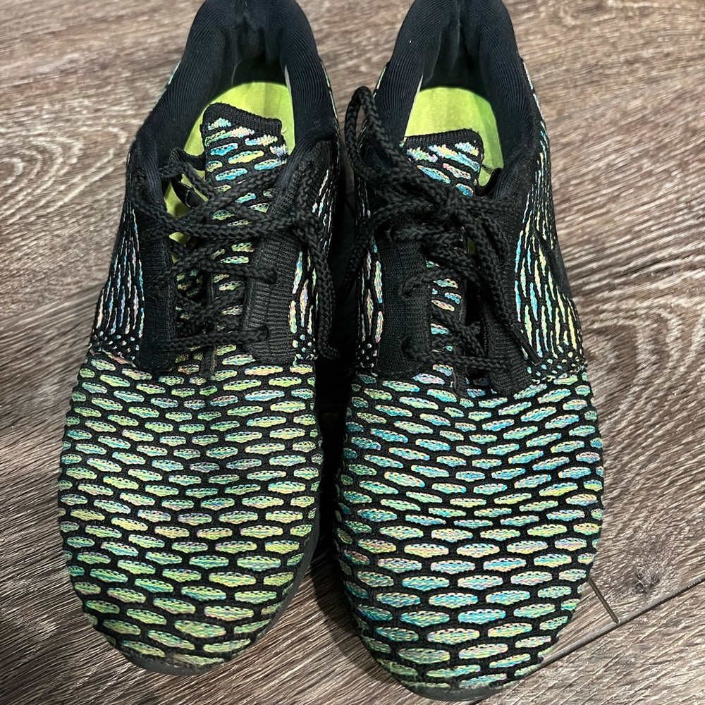 Nike flyknit roshe running shoes size 8.5 Multicolor - Picture 14 of 15
